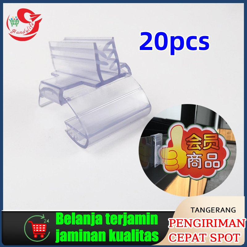 

20pcs Clip on Pop lengkung Clip On Penjepit Kertas