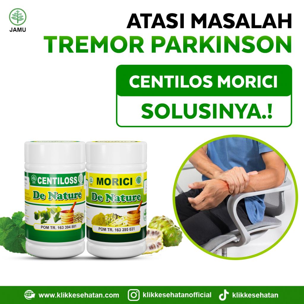 Centilos Morici Obat parkinson tremor kebas