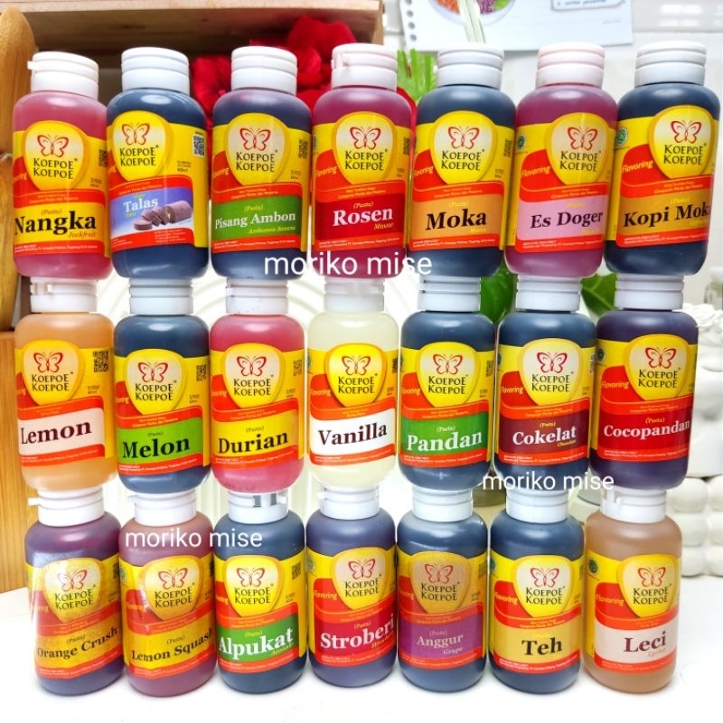 

[ 60 ml ] food flavoring Perisa pasta makanan / perasa makanan koepoe / perisa pasta makanan / food coloring - 60 ml