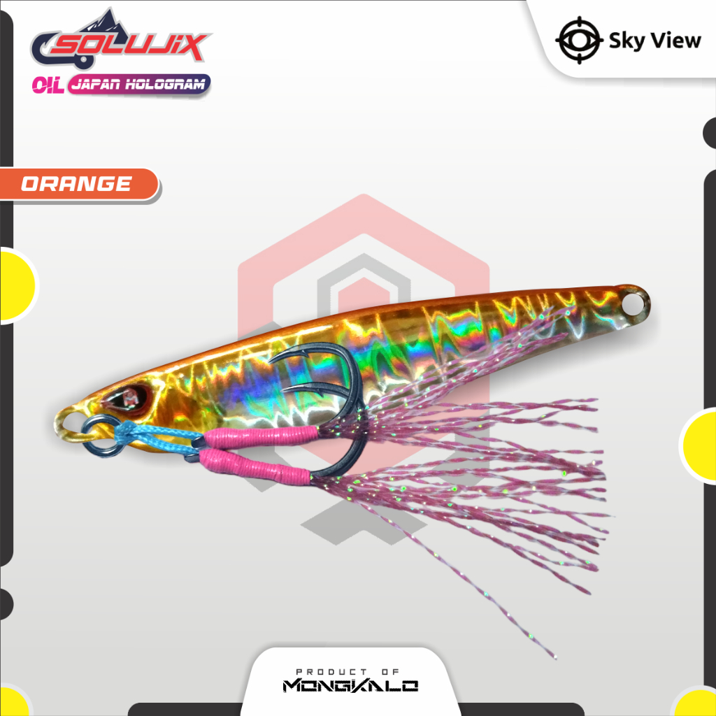 Mongkalo Solujix Minyak noGID noMotif Candy 30 Orange