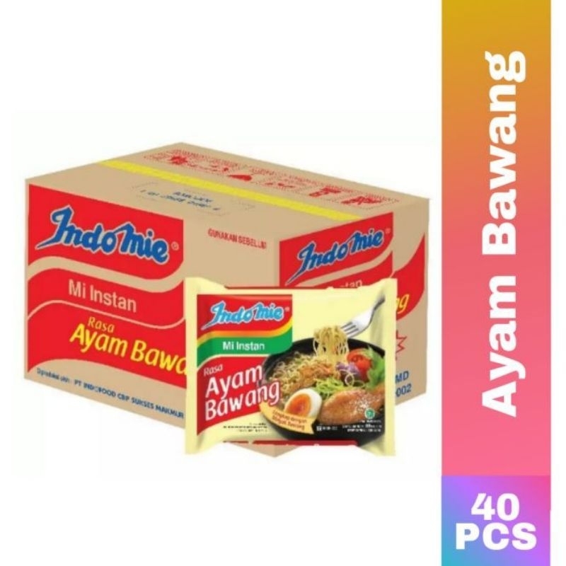 

1 dus Indomie ayam bawang 69gr × 40 pcs