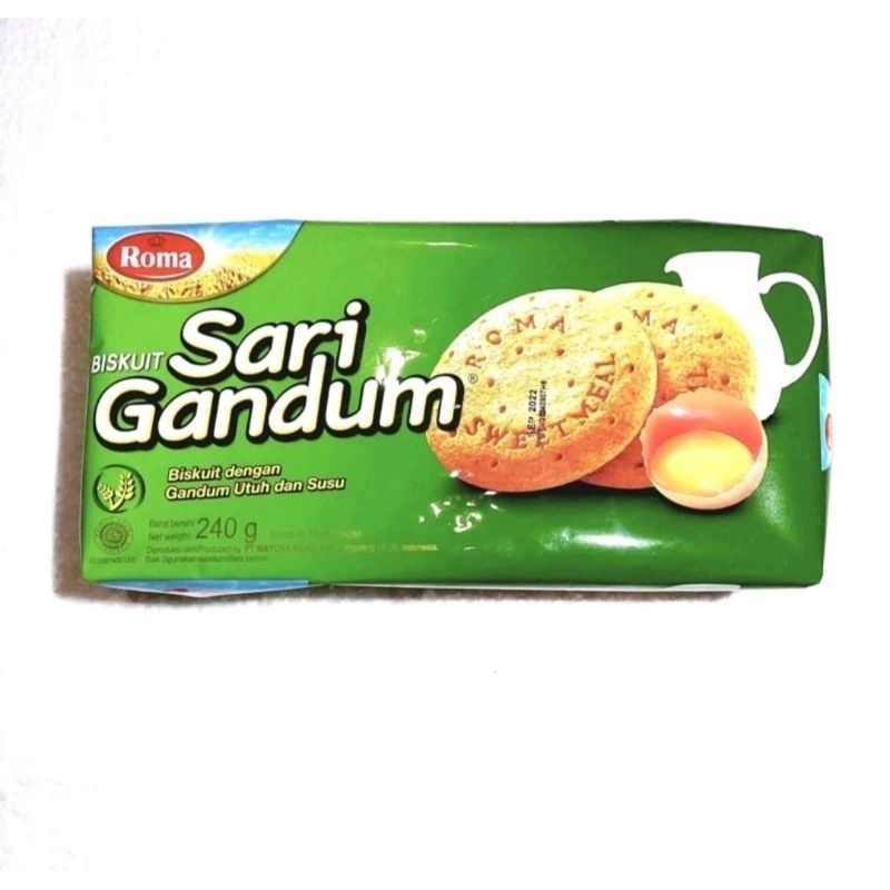 

Biskuit Roma Sari Gandum 240gr