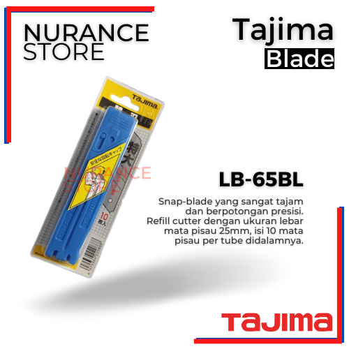 

REFILL BLADE TAJIMA LB-65BL UNTUK CUTTER LC-660YBL LC-661YBL LC-650BL