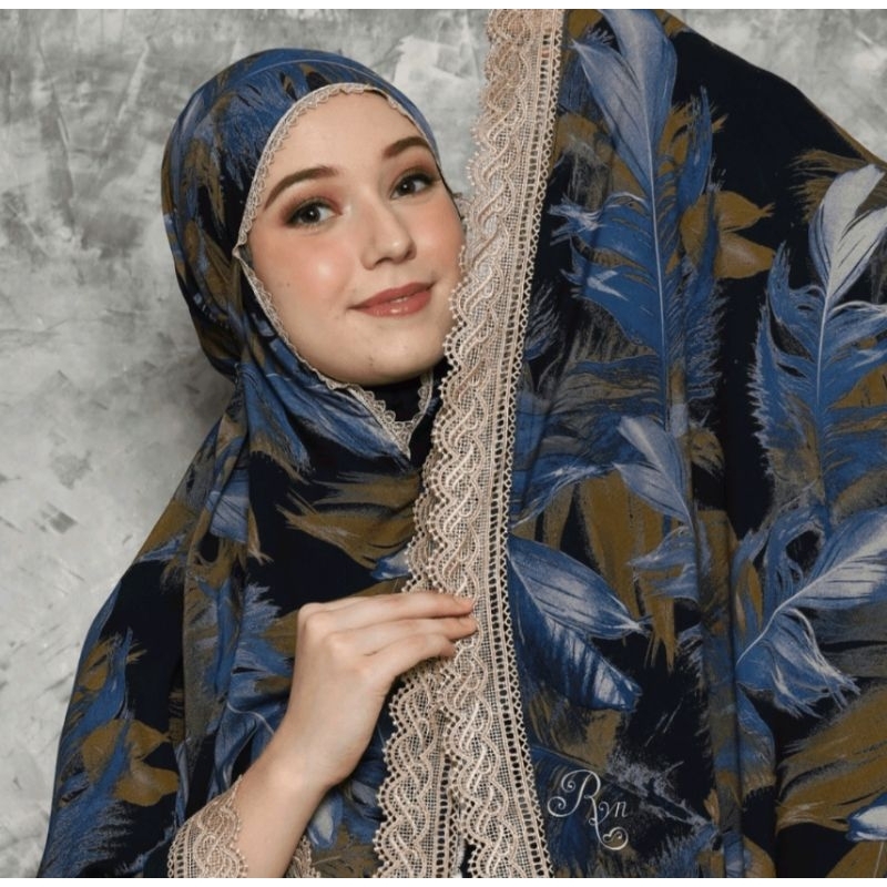 Mukena ORI Ryn bahan Rayon Viscose import & rayon twill, super jumbo
