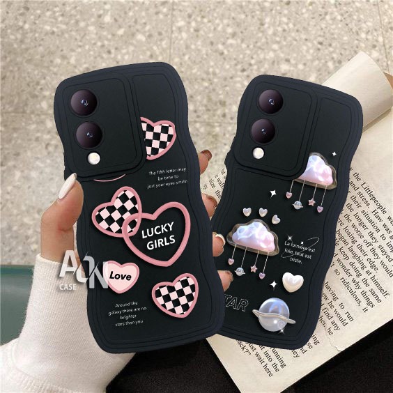 Case Vivo Y17S TERBARU (GLH-03) Casing Vivo Y17S- Case gelombang