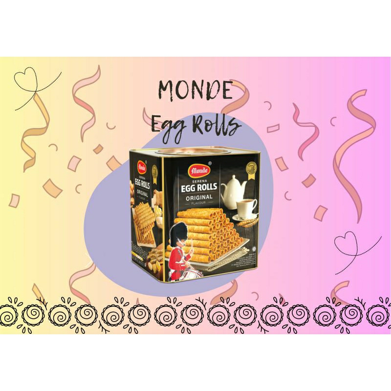 

MONDE SERENA EGG ROLLS ORIGINAL600GR