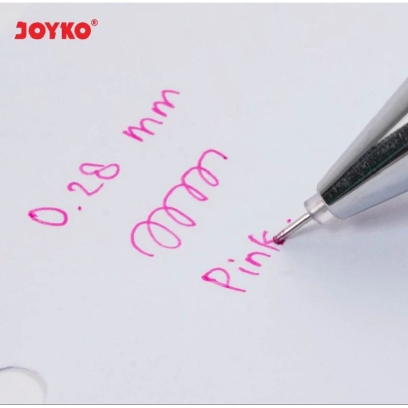 

qwe Pulpen Gel 8 warna Joyko Gpc-325 Itech 3 ( 1 set )