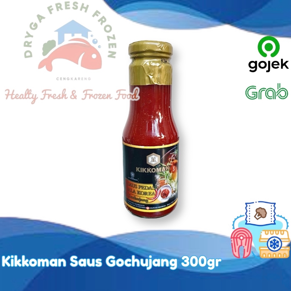 

Kikkoman Saus Spicy Gochujang Botol Ala Korea 300gr