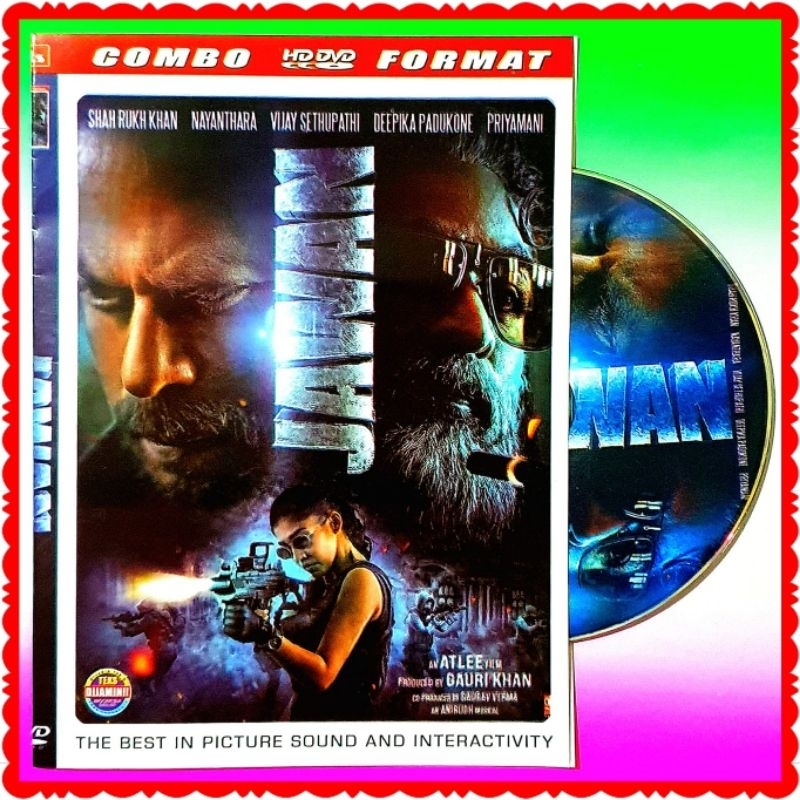 KASET DVD INDIA SHAH RUKH KHAN JAWAN