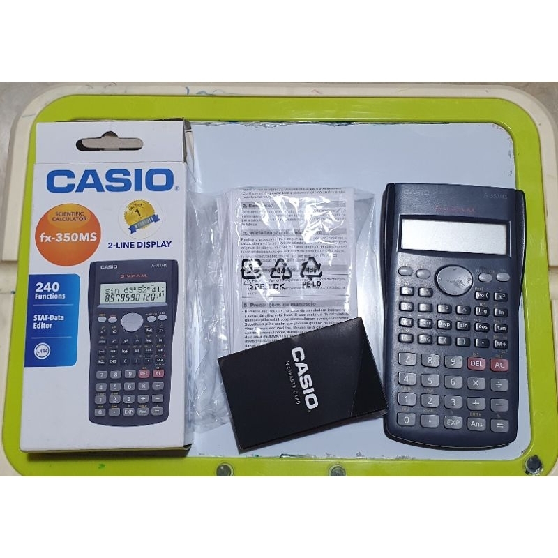 

Kalkulator scientifix Casio fx-350 ms
