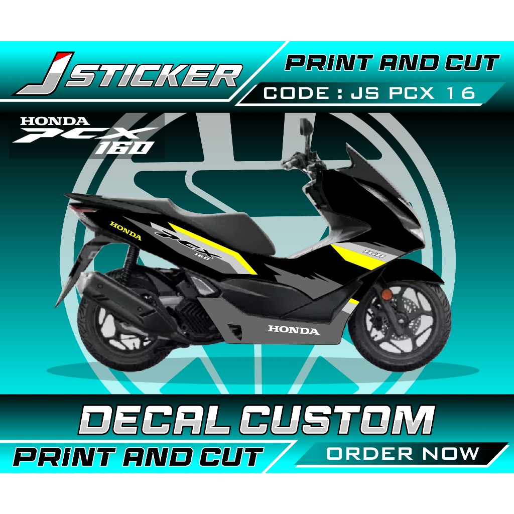 STICKER DECAL MOTOR PCX150/160 FULL BODY