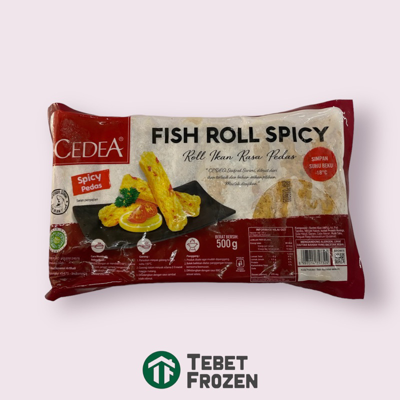 

CEDEA FISH ROLL SPICY 500GRAM - TEBET FROZEN