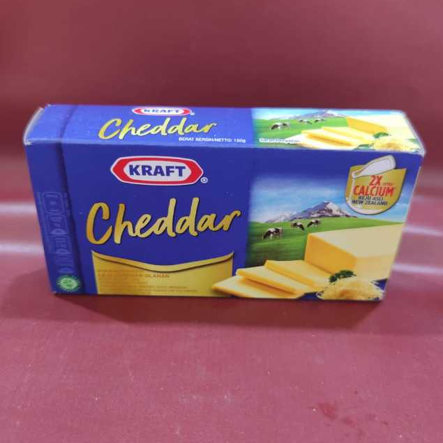 

Keju Kraft Cheddar Keju Olahan 150gr
