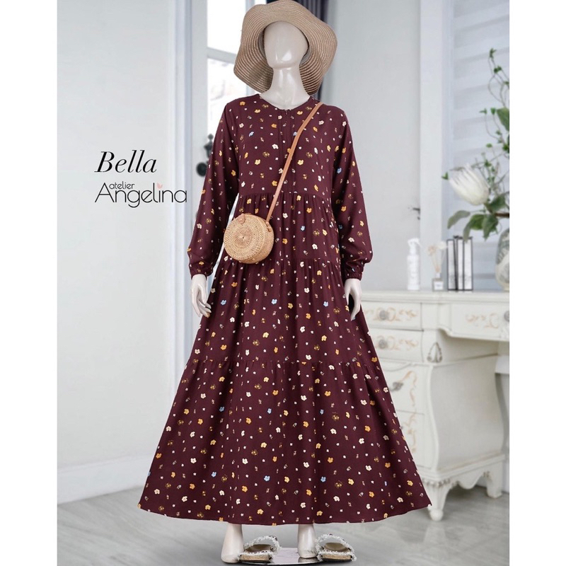 Bella Dress Atelier Angelina size L motif Dazzling Maroon