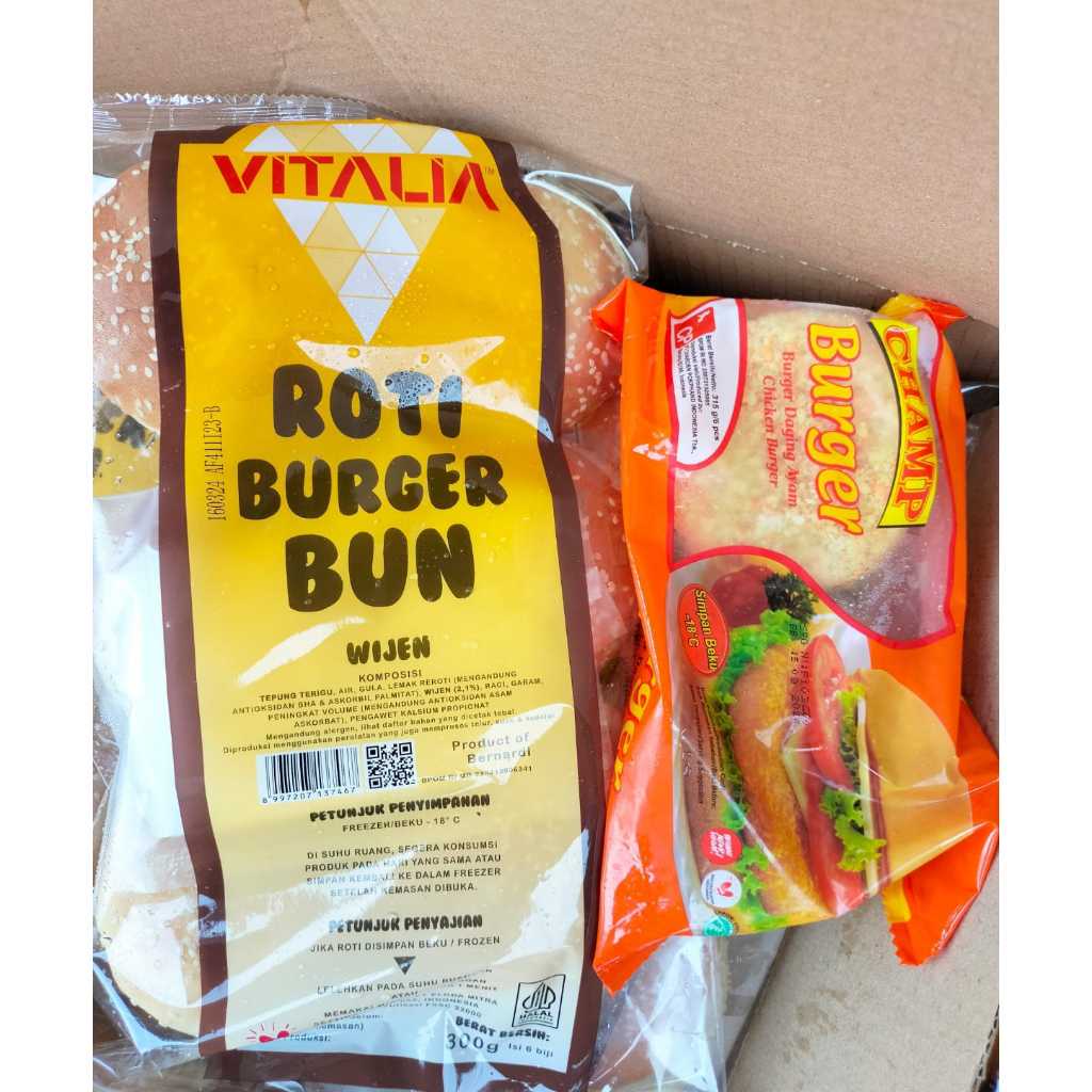 

Paket burger isi 6
