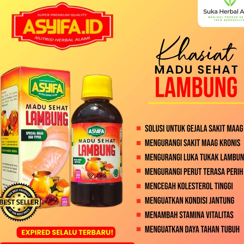 

★★★★★ MADU SEHAT LAMBUNG ASYIFA ORIGINAL 100% Terlaris
