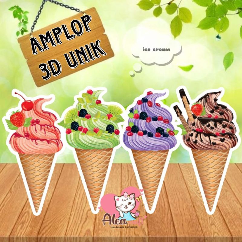 

Amplop lebaran ice cream Angpao Imlek