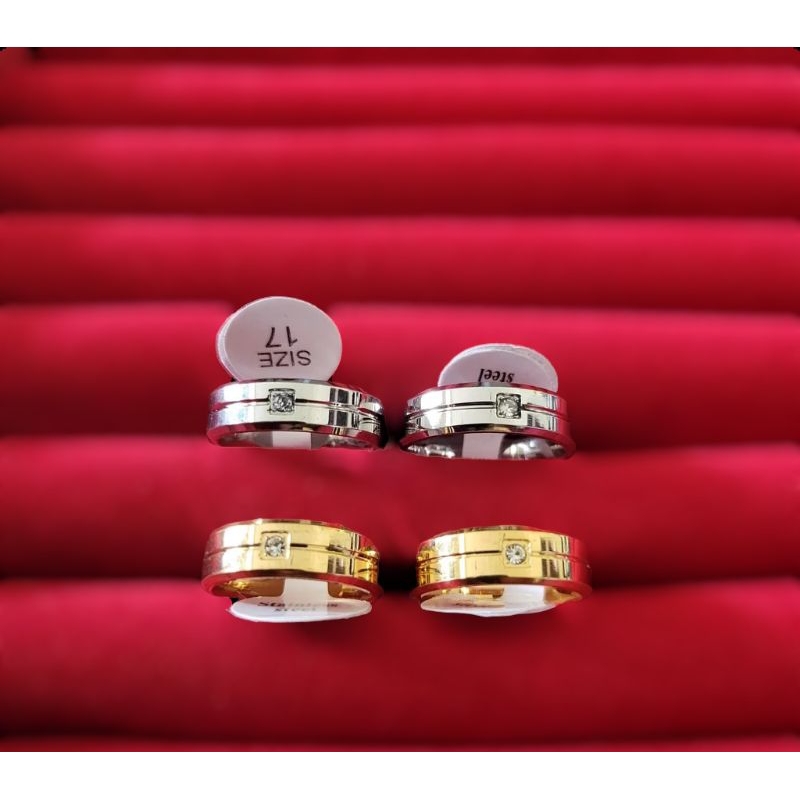 CINCIN TITANIUM ANTI KARAT||CINCIN TITANIUM MATA