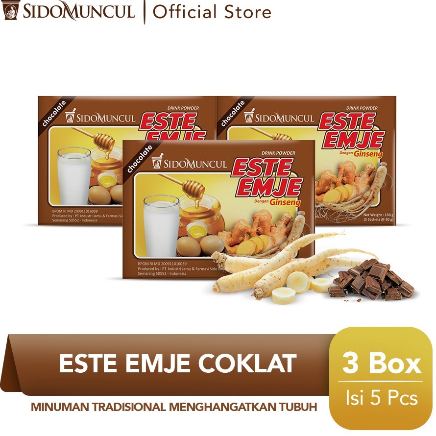 

Ready Stock Sido Muncul Minuman Este Emje Coklat 3x5's - Menghangatkan Tubuh ➭➱✥❄