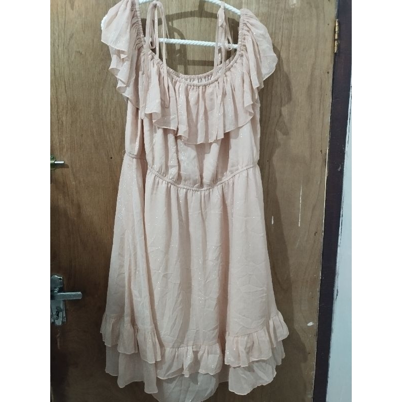 dress pesta sabrina shein curve bigsize