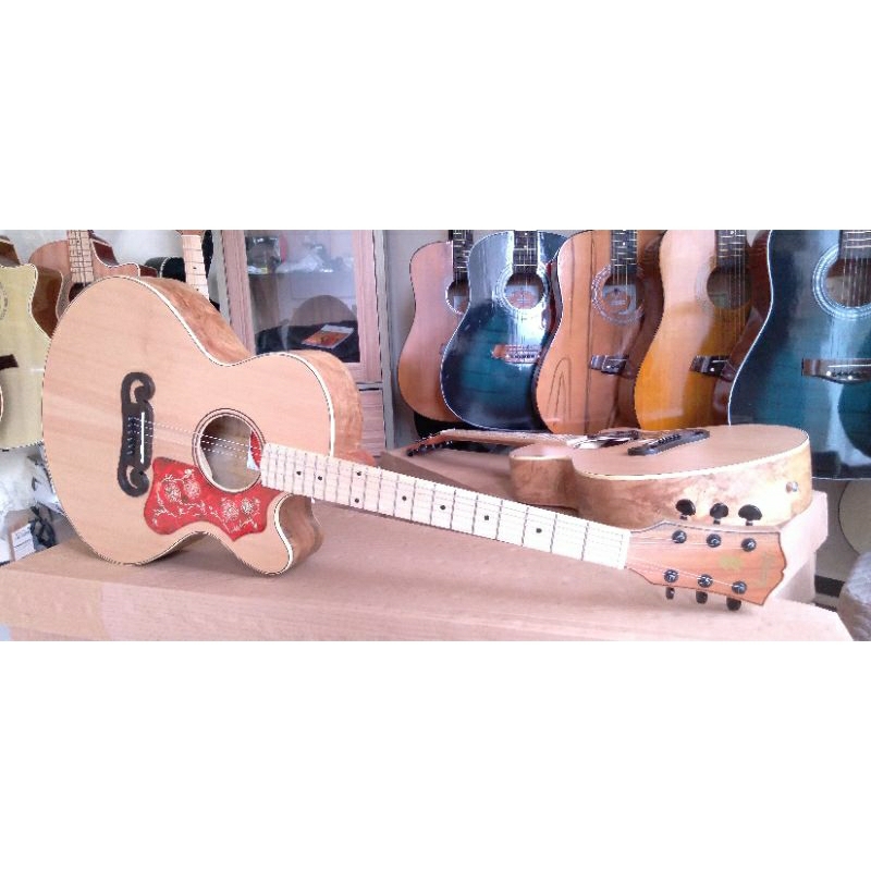 GITAR FULL SOLID J200 CUSTOM