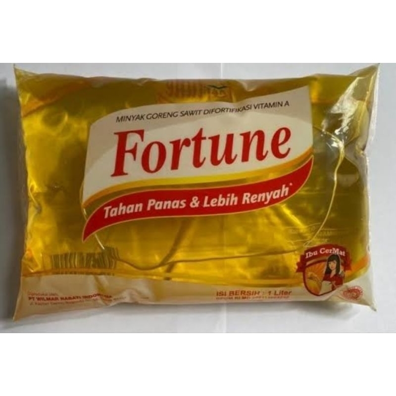 

Minyak Goreng Fortune 1liter Bantal (Jatim)