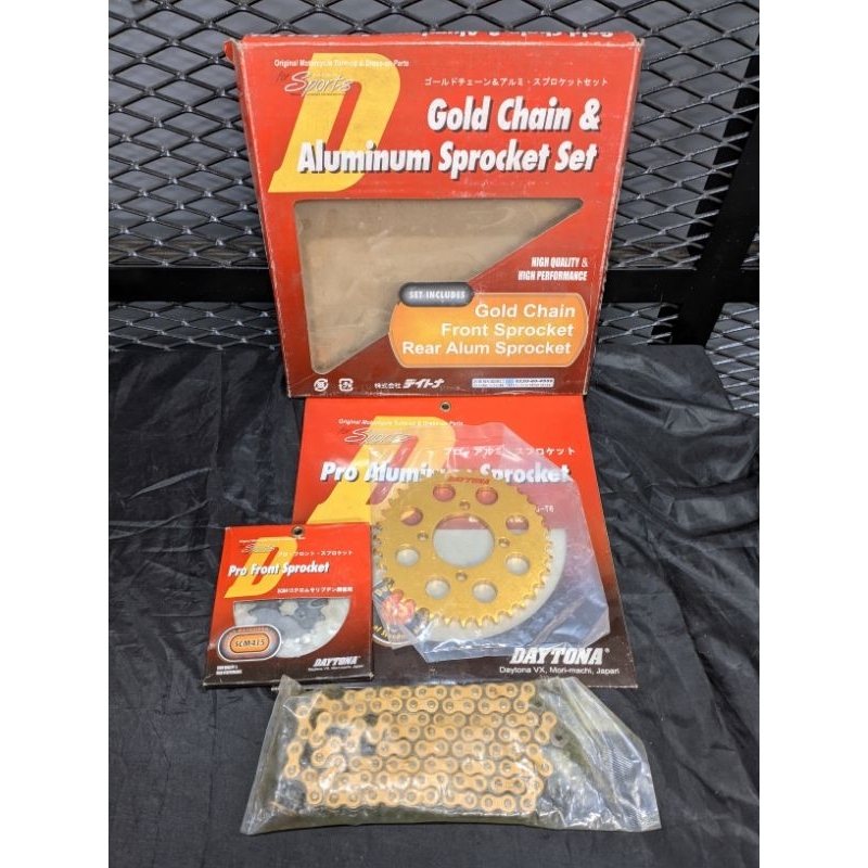 Daytona Gear Set Suzuki New Smash Ukuran 14/36 - 428 Original Japan