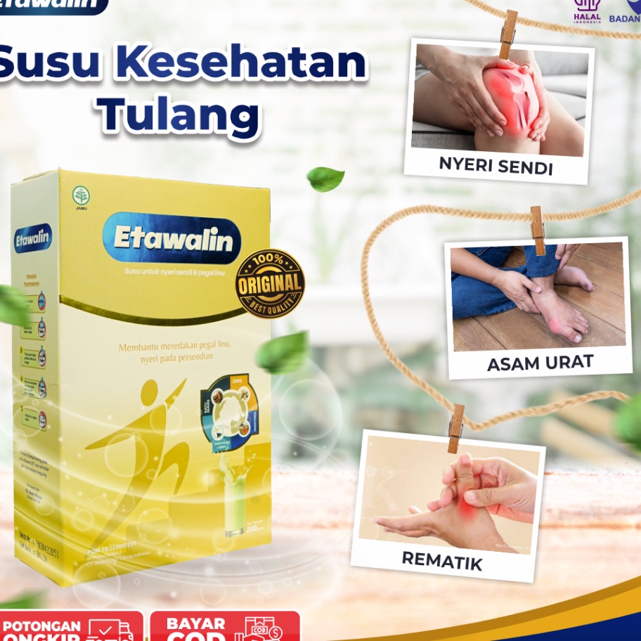 

Readystock Etawalin - Susu Kambing Etawa Untuk Meredakan Nyeri Sendi Pegal Linu Rematik Nyeri Otot dan Asam Urat ➠☇☆✶