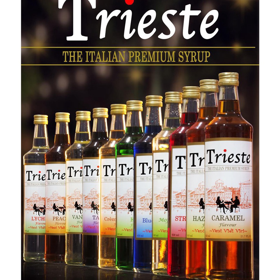

Seller Trieste Sirup Syrup Premium Italy 650ml ➞✧✴
