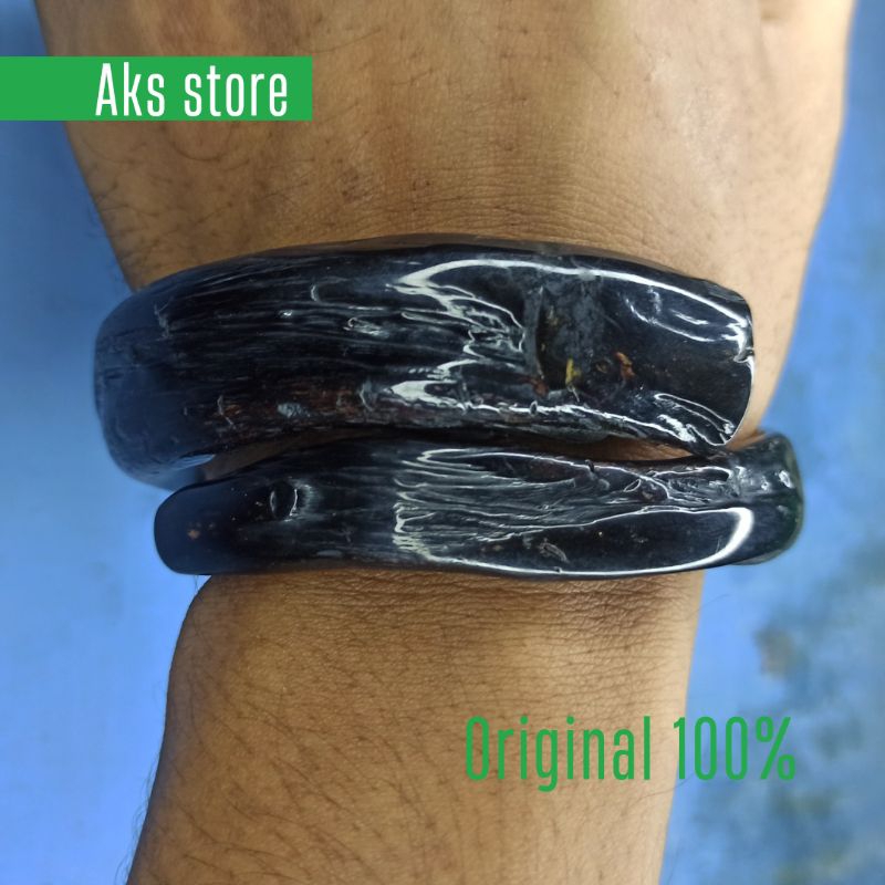 Gelang Akar Bahar Merah Body Hitam