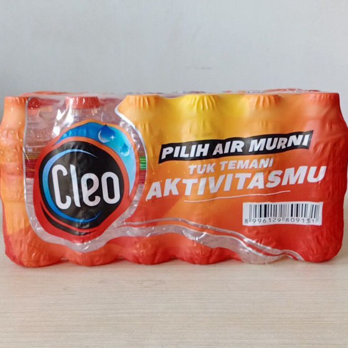 

VIRAL ✅ AIR MINUM CLEO 220 ML 220ML MINERAL WATER BOTOL MINI