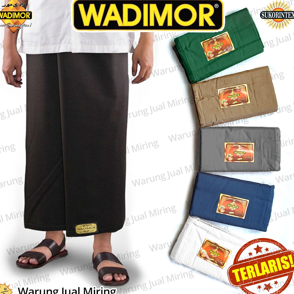 Pro Seller Sarung WADIMOR Hitam Putih Dewasa Anak Polos Warna Tumpal Motif Kain Sarung Samping Wadimor Anak Sholat Santri Putra Junior Remaja Tanggung Pria Laki Cowok Jumbo Peci Padang Kotak Katun Sarung Tenun Grosir Premium Motif Koko Ori Original Terbar