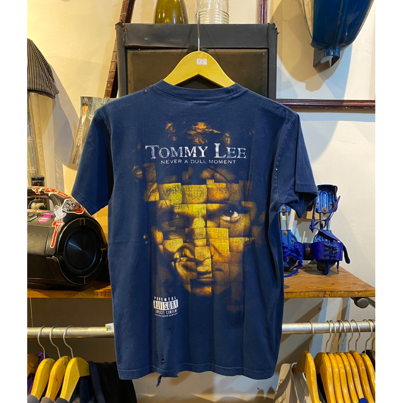 Kaos aktor Movie Film Tommy Lee Never a Dull Moment 2003 Moving Blue Vtg Vintage bekas second