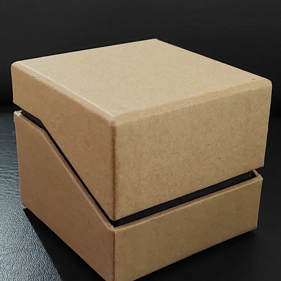 Real Promotion Kotak Jam Tangan Kombinasi Polos