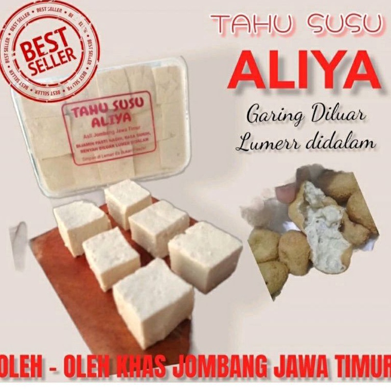 

❄️ READY STOK ❄️ Tahu susu Aliya isi 45 pcs