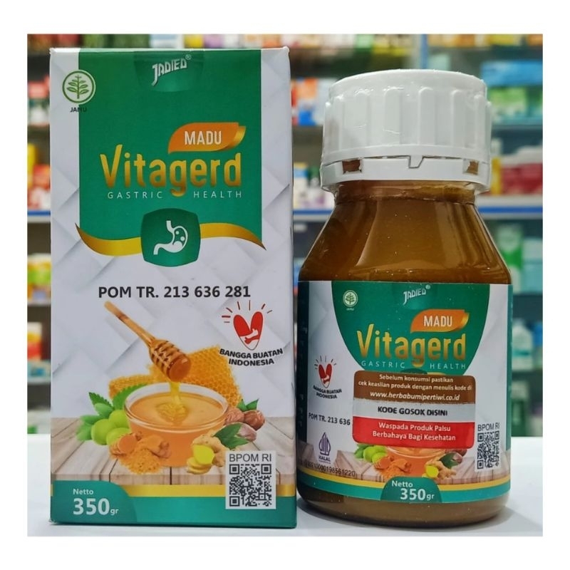 

Madu Vitagerd 350gr Ampuh Atasi Gerd & Asam Lambung