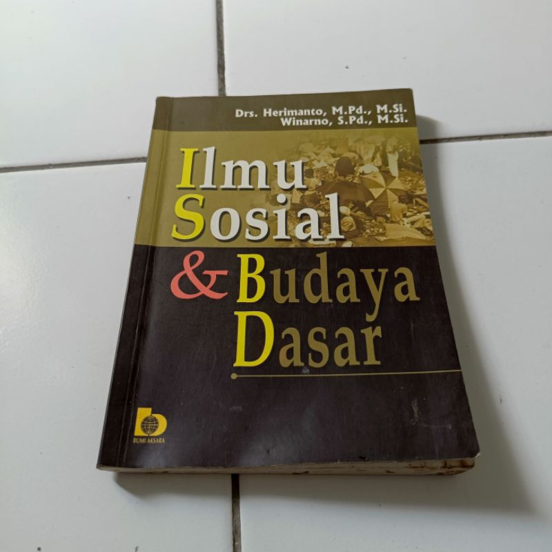 

Buku Ilmu Sosial & Budaya Dasar (Barang Original)