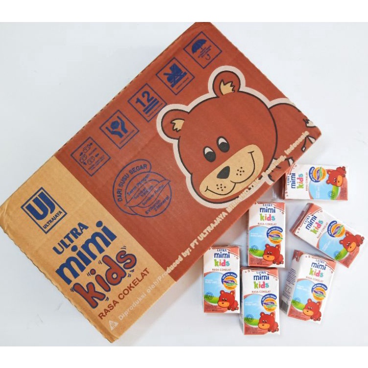 

Susu Ultra mimi kids 125ml karton isi 40