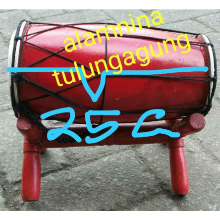 kendang gendang Jawa alat musik tradisional