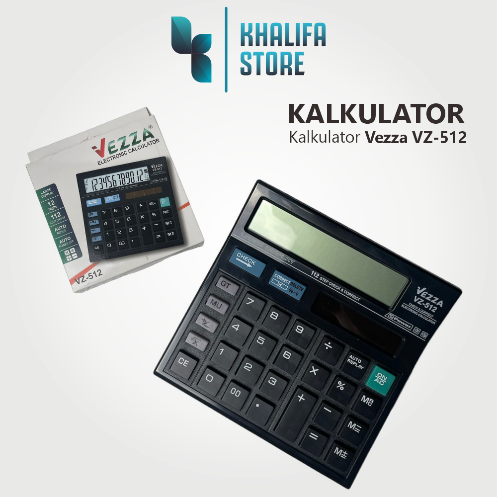 

Kalkulator Elektronik VEZZA VZ-512