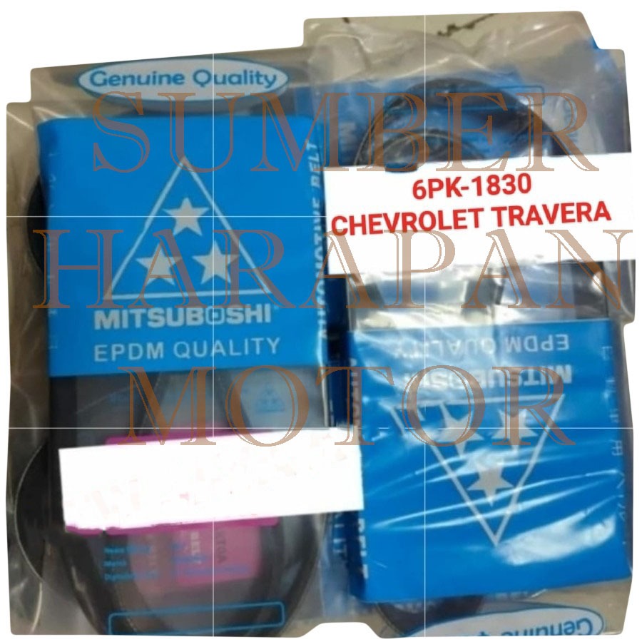 Fan van v belt tali kipas 6PK1830 CHEVROLET TRAVERA 6PK-1830