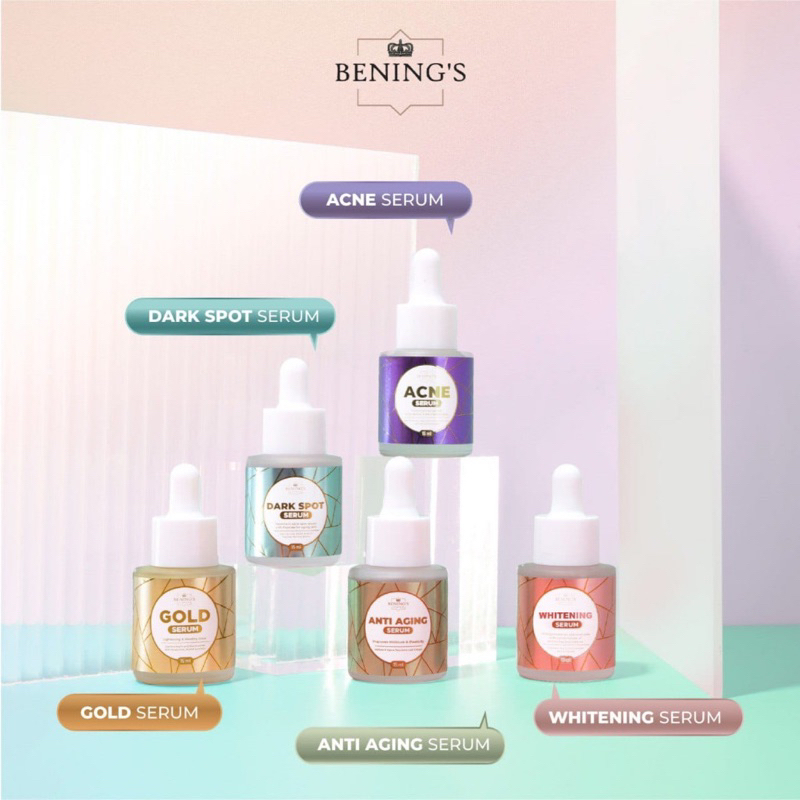SERUM BENINGS SKINCARE DR OKY / HOME PESLIMG SERUM WAJAH / SERUM BOPENG / SERUM JERAWAT BENING CLINI