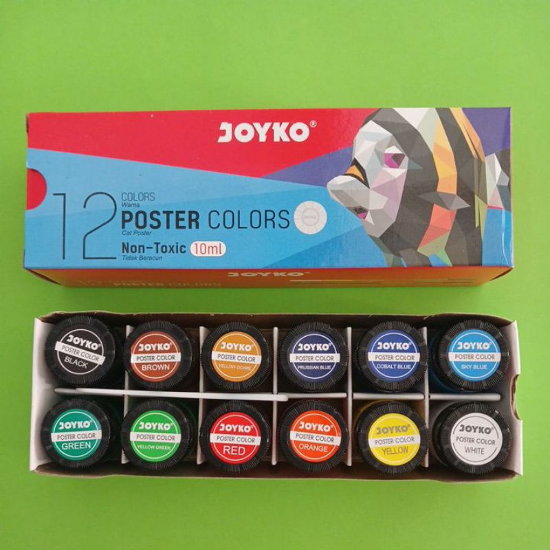 Cat Poster Joyko 12 warna @10ml