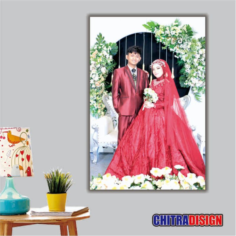Kado unik, Walldecor, Cetak foto media papan MDF