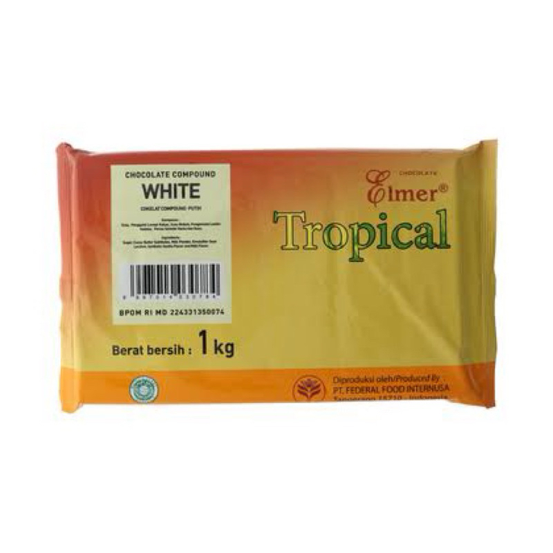 

Elmer White Compound 1Kg / Cokelat Batang Putih 1Kg