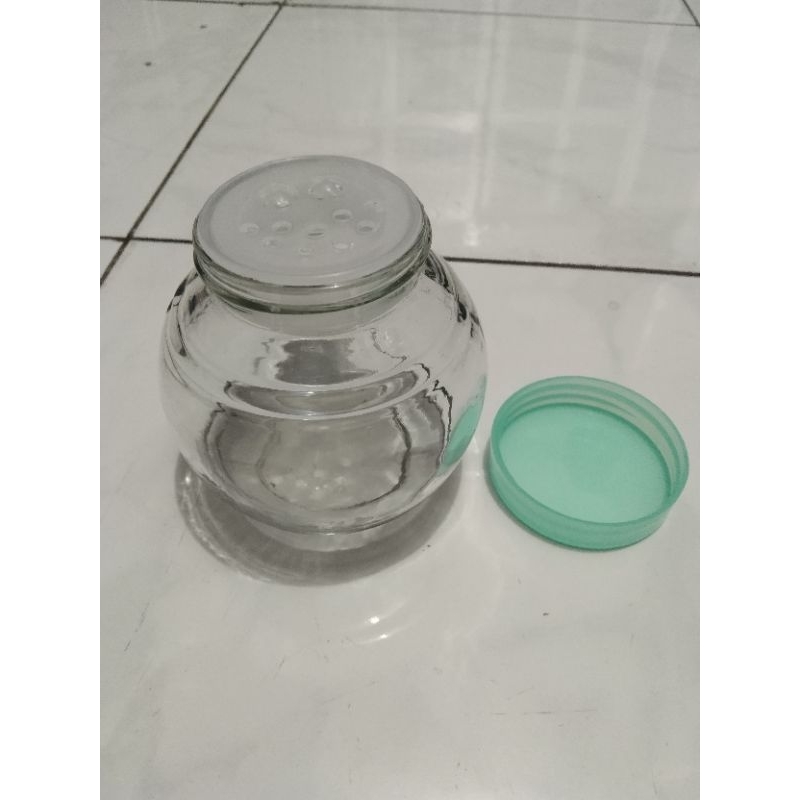 Toples Kaca Kecil / Toples Bumbu Kaca / Toples Mini / Wadah Bumbu / Wadah Garam / Wadah Merica / Wad