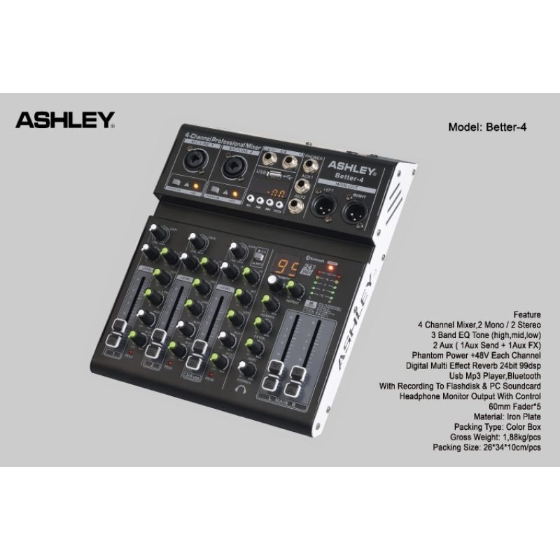 mixer ashley better4/ ashley better 4 terbaru (sesuai foto di etalase )