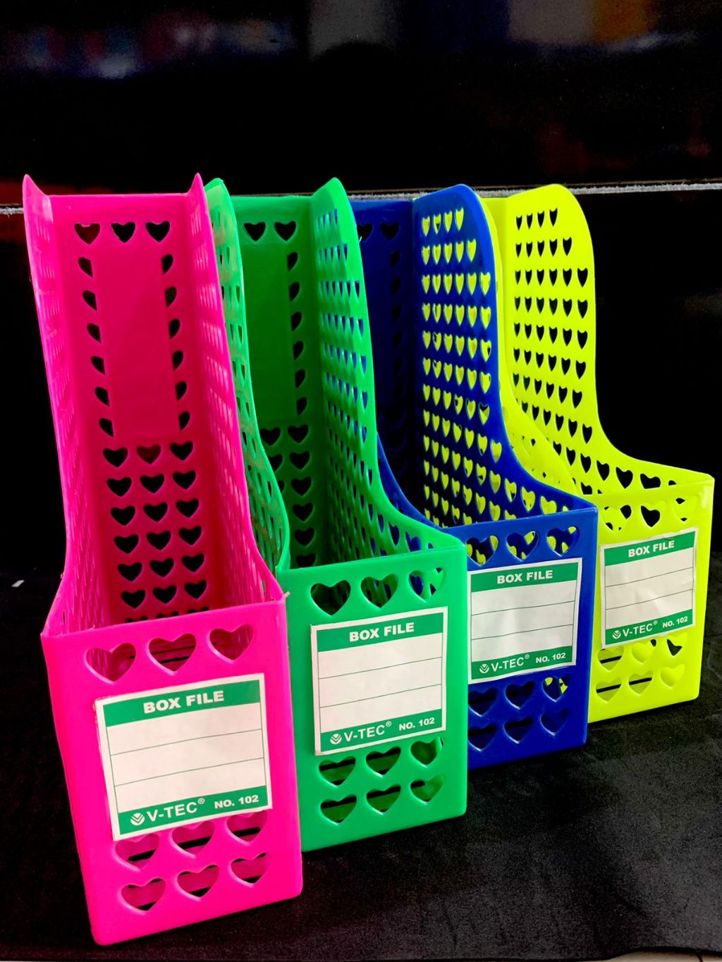 

Box File Plastik V-TEC PER PCS