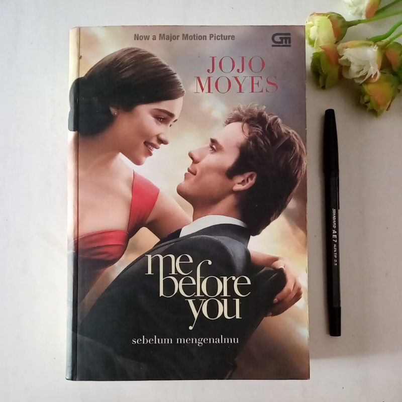 novel jojo moyes me before you preloved