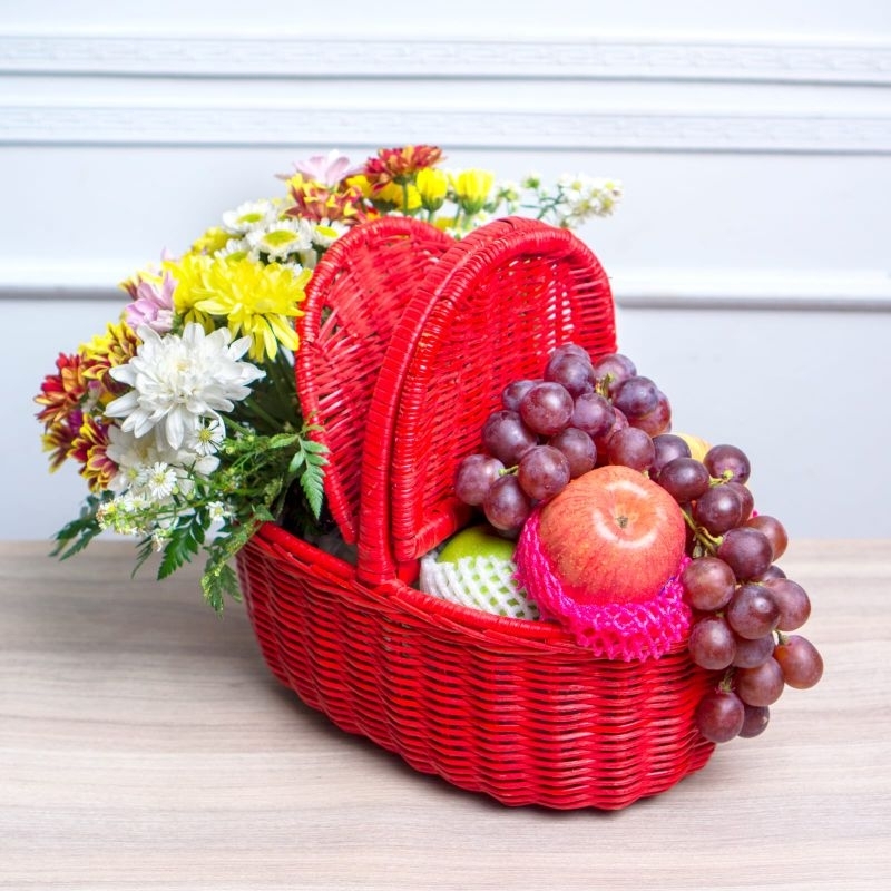 

mixed Fruits & Flowers size medium 450rb